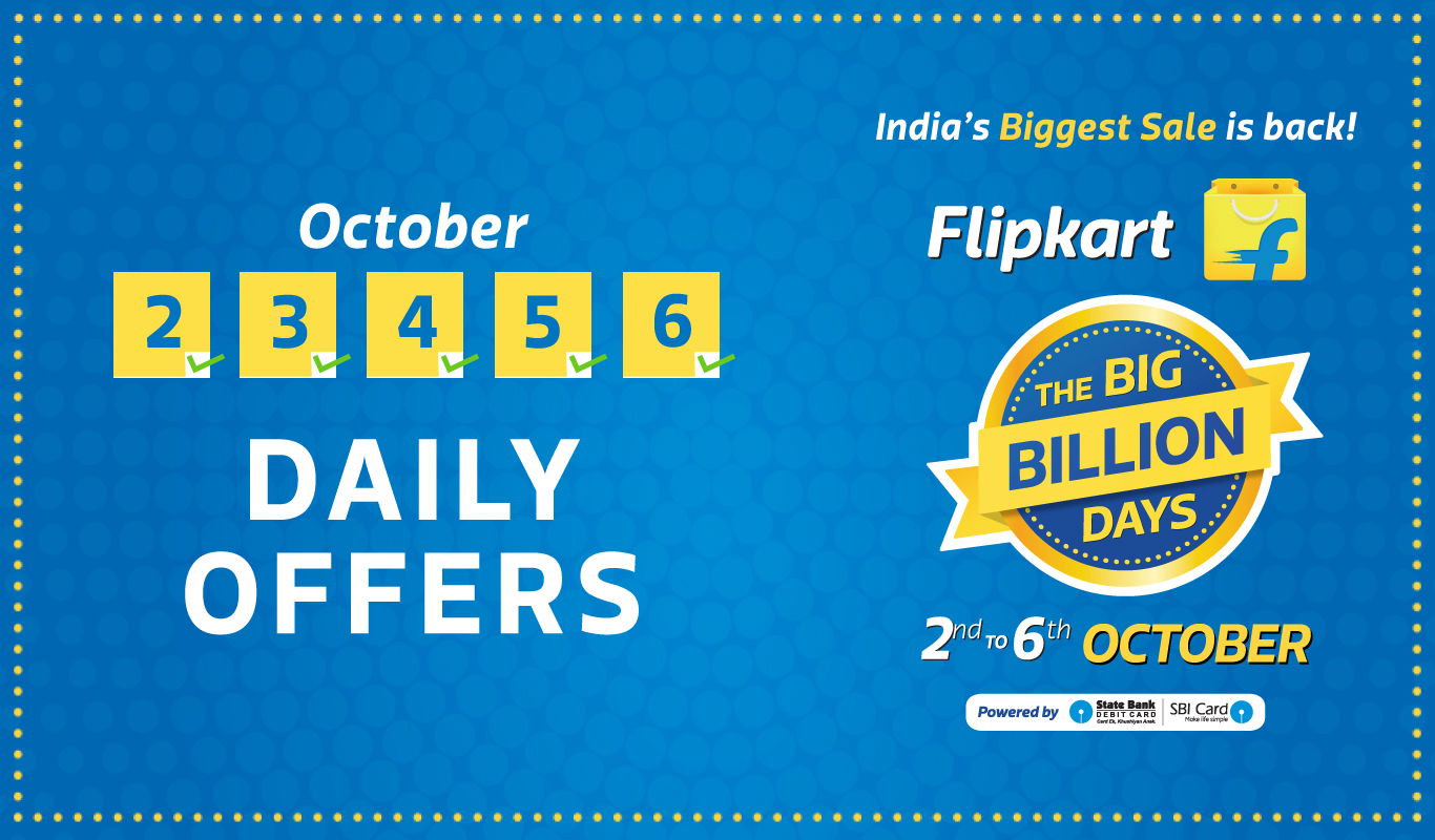 Flipkart Big Billion Days: குறைந்த விலையில் அசத்தலான சலுகைகள்! மிஸ் ...