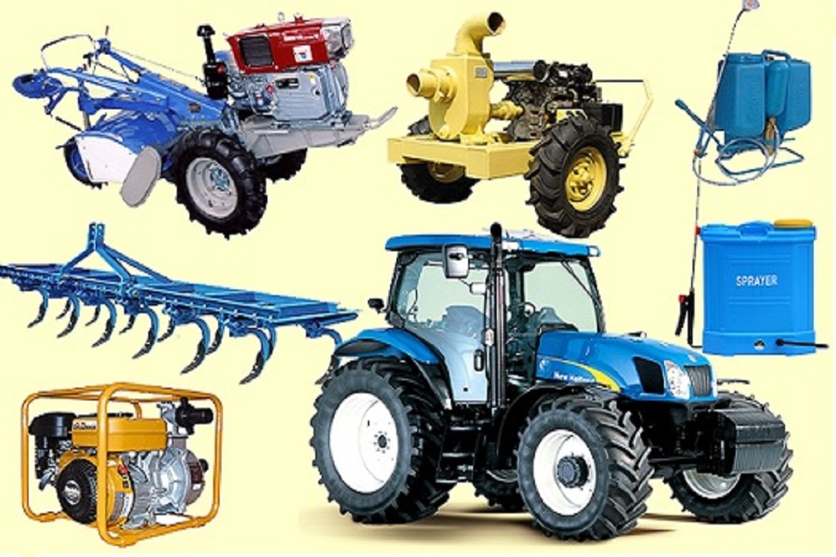 Agricultural implements at subsidized prices to farmers