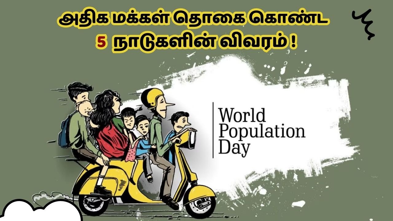 Hari Populasi Sedunia – Apa lima negara terpadat?